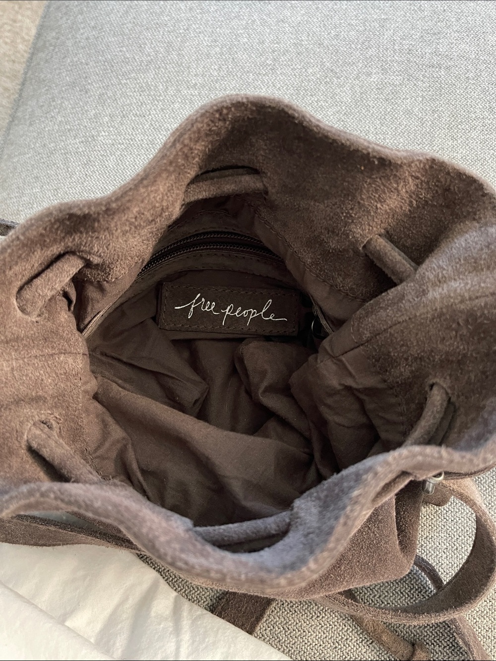 Free People Billie Suede Crossbody Bag - Picture 6 of 9